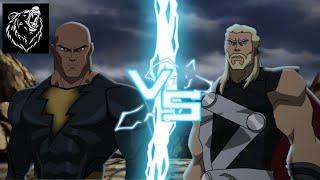 Thor Vs Black Adam ( Marvel VS DC ) I Fan Animation I Epic Death Battle (Multi-versus)