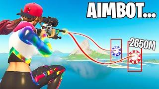 I Secretly Gave A Subscriber Trickshot Aimbot