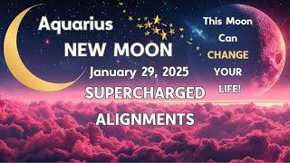 Aquarius New Moon. SUPERCHARGED ALIGNMENTS! This Moon Can CHANGE YOUR LIFE]