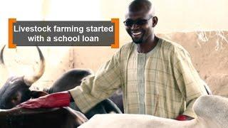 Burkina Faso: Livestock farming started with a school loan