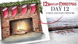 Day 12! 12 Days Of Christmas Unboxing & Paint With Me!