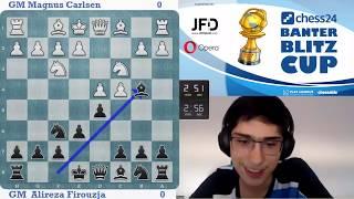 Alireza Firouzja vs. Magnus Carlsen | Banter Blitz Cup Final