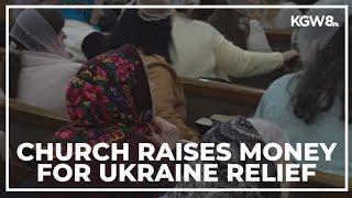 Fairview neighbors gather to pray for war in Ukraine