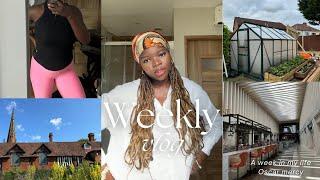 WEEKLY VLOG WITH MAJOR UPDATE ON OUR GARDEN ROOM #gardenroom #livinginbirmingham #familyvlog #weekly