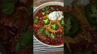 Smoked brisket chili!