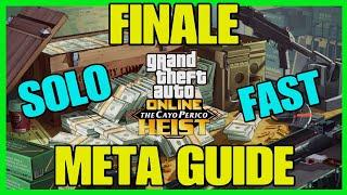 ***SOLO*** Cayo Perico Heist Finale META Guide in GTA Online