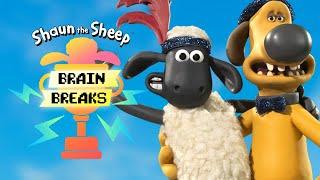 NEW  Dance and Freeze   Shaun the Sheep - Brain Break  For Kids