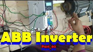 How to  run ABB Inverter/VFD , VFD parameters Setting for multimode/ABB inverter/ACS_380 ABB VFD_PAL