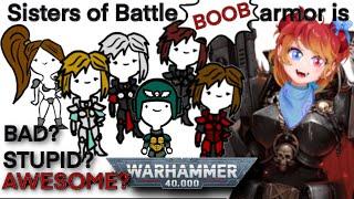 Does Sisters of Battle Armor Make Sense? | Warhammer 40k Reaction