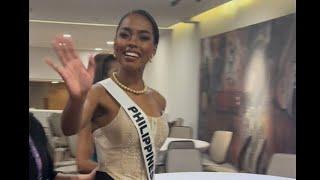 CHELSEA MANALO | Closed Door Interview Look | Miss Universe 2024 | Philippines