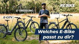 E-Bike Kaufberatung: City, Trekking oder SUV? Vergleich & Tipps  | Rebike.com