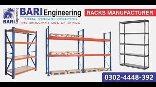 Racks in Lahore | Bari Engineering | Bari Steel Racks | All Types of Racks | 0302-4448392