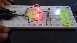 AND Gate using Transistors