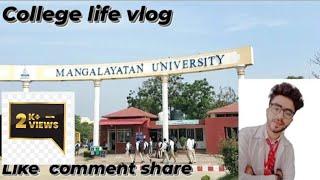 My first long vlog || Mangalayatan University Aligarh || BPT Student || Two Student Team #vlog#virel