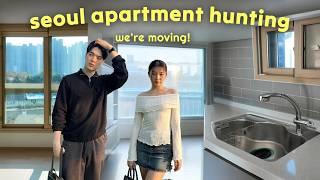 WE ARE MOVING!  Visiting 7 Korean Apartments & Finding our New Dream House in Seoul! *Shocked*