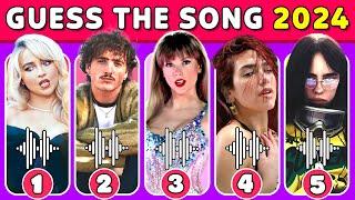 GUESS THE SONG  2024 Most Popular Songs  Music Quiz