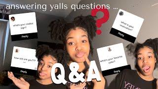 Moments with Kenzie Kaliyah episode 10. (Q&A) ANSWERING YALL QUESTIONS .. !!!