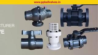 PP Ball Valve, Polypropylene, PP Ball Valve Manufacturer in Ahmedabad