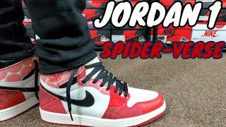 AIR JORDAN 1 SPIDER-VERSE  REVIEW & ON FEET