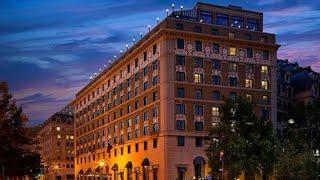 Hotel Washington - Best Hotels In Washington DC For Tourists - Video Tour