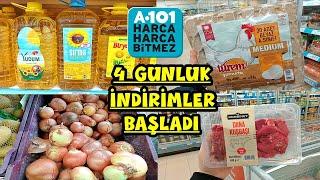 A101 4 GÜNLÜK İNDİRİMLERTAVUK SOĞAN ET YUMURTA İNDİRİMDE A101 AKTÜEL ÜRÜNLER HAFTA SONU İNDİRİMİ