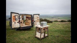 Nissan unveils NV300 Concept van, a mobile workshop for a creative woodworking professional