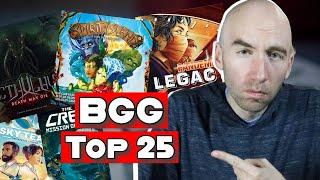 Putting The BoardGameGeek Top 25 Cooperative Board Games in the RIGHT ORDER!!