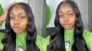 UNSPONSORED and HONEST 5x5 CLOSURE BODY WAVE WIG REVIEW Ft. world new hair