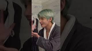 The son vs his dad is fire #fypシ #bts #btsmember #kpop #taehyung #vbtsedits
