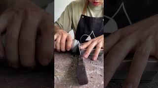 Demonstration of the new Rolling Stone#fyp #knife #knifesharpening #ray #knifesharpener #rui #knives