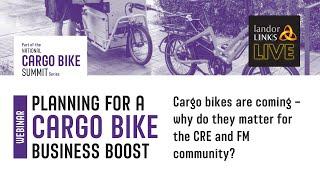 Planning for a cargo bike business boost