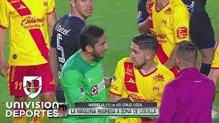 Jesús Corona perdió la cabeza en el partido contra Monarcas Morelia