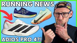 ADIDAS ADIOS PRO 4 & INVINCIBLE RUN 4 - SHOE RELEASES - SEPTEMBER 2024 | RUNNING NEWS EP 92