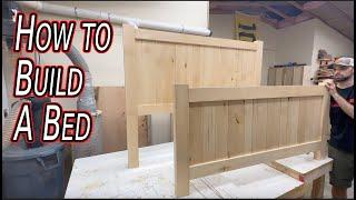 How to Build a Bed || DIY Bed Frame