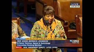 Congresswoman Johnson Speaks in Support of CLEAN AIR Rules & Anti-Pollution Amendements