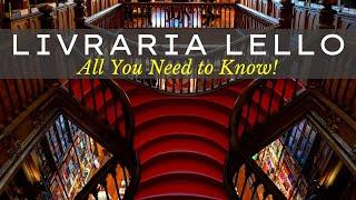 Livraria Lello, Porto: A Magical Bookstore Experience | Must Know Tips Before Visiting!