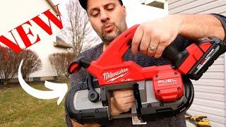 ALL NEW Milwaukee M18 FUEL Compact Bandsaw Review! Testing Milwaukee Compact Duel Trigger Bandsaw