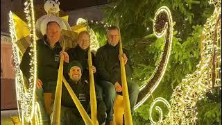 Christmas Medley mit dem Lochus Alphorn Quartett