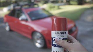 Audi B5S4 Laser red paint color match! Epic fail