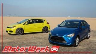 MotorWeek | First Look: 2016 Scion iA and iM