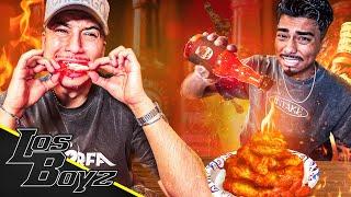 LOS BOYZ TRY THE WORLDS SPICIEST WINGS!!!