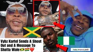 SHATTA WALE’s Support To Me Is NOT A “Clout” It’s A Real Love,Biggups to Him-VYBZ KARTEL Biggup WALE