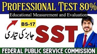 SST Test Preparation | Video 8 | Educational Measurement & Evaluation | PPSC Wala