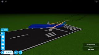 Roblox Cabin Crew Simulator - Airbus A350 Crash Landing