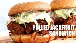 PULLED JACKFRUIT SANDWICHES - VEGAN PULLED "PORK" | Vegan Richa Recipes