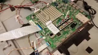 Functionality proof Vizio M550NV main board previously serviced by Nick's TV Repair