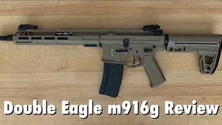 Double Eagle Airsoft M916g Full Review | BEST BANG FOR YA BUCK