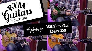 Epiphone Slash Signature Les Paul Standard Collection Sound Test | 4k | BTM-Guitars Demo Corner