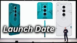 Nothing Phone 3 LAUNCH DATE