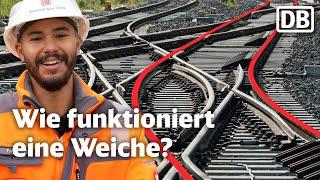 Wie funktioniert eine Weiche? Der Weichenspezialist von Stuttgart 21 erklärt.